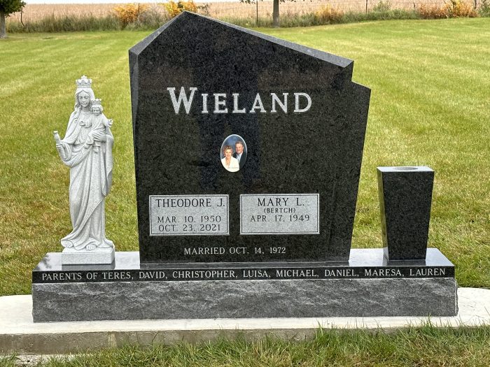 Wieland Theodore Mary Decorah Memorial